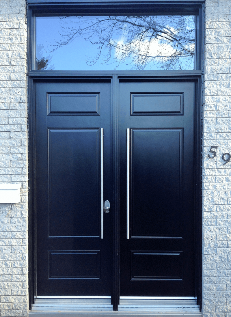 Door project | DV Aluminium & PVC - Montreal windows and doors